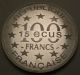 France 100 Francs - 15 Ecus 1993 Proof - Silver - Brandenburg Gate 746 Europe photo 1
