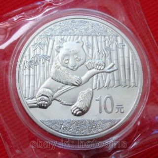 2014 China Giant Panda Silver Commemorate Coin 1 Oz photo