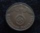 Wwii German Germany 3rd Reich Nazi Coin Swastika 1937 - D 1 Reichspfennig Coin Germany photo 1