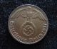 Wwii German Germany 3rd Reich Nazi Coin Swastika 1937 - D 1 Reichspfennig Coin Germany photo 2