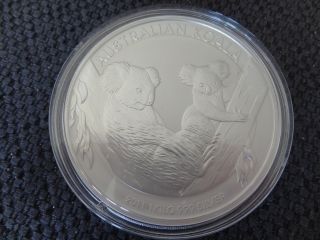 2011 Silver Kilo Australian Koala Coin.  999 Fine Perth In Orig Capsule Bu photo
