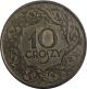 Poland Zinc 1923 10 Groszy Actually Struck In 1941 - 44 Wwii Y 36 Europe photo 1