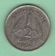 1956 (c).  India.  1/2 (half) Rupee Coin.  Km 6.  3.  Asoka Lion Pedestal India photo 1