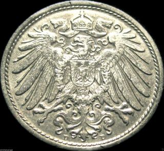 ♡ Germany - German Empire - German 1911d 10 Pfennig Coin - Great Coin photo