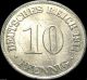 ♡ Germany - German Empire - German 1911d 10 Pfennig Coin - Great Coin Germany photo 1