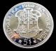 1960 South Africa Proof Crown 50th Union Anniversary 50 Silver 5 Shilling 5s Africa photo 1