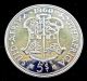 1960 South Africa Proof Crown 50th Union Anniversary 50 Silver 5 Shilling 5s Africa photo 3
