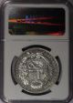 Peru Silver 1915 - Fg Sol Graded Ngc Au Details South America photo 1