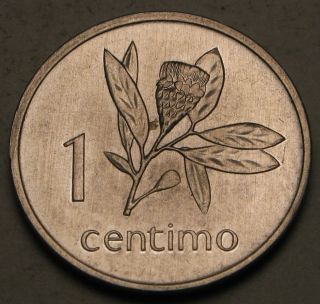 Mozambique 1 Centimo 1975 - Aluminum - Aunc 865 photo
