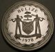 Belize 1 Dollar 1978 Fm Proof - Silver 841 North & Central America photo 1