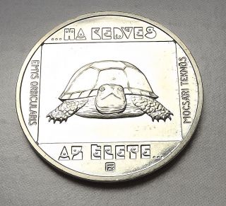 Hungary 1985 - Bp 100 Forint Wildlife Preservation Pond Turtle Unc |c4358 photo