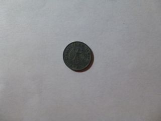 Old Germany Coin - 1942 A 1 Reichspfennig Swastika - Circulated photo