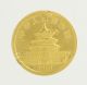 1990 Panda Coin - 1/20 Oz.  999 Yellow Gold Pure 5 Yuan Chinese Coin Investment China photo 1