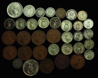 1903 To 1945 Us - Philippines 1/2 Centavos To 50 Centavos (35pcs) photo