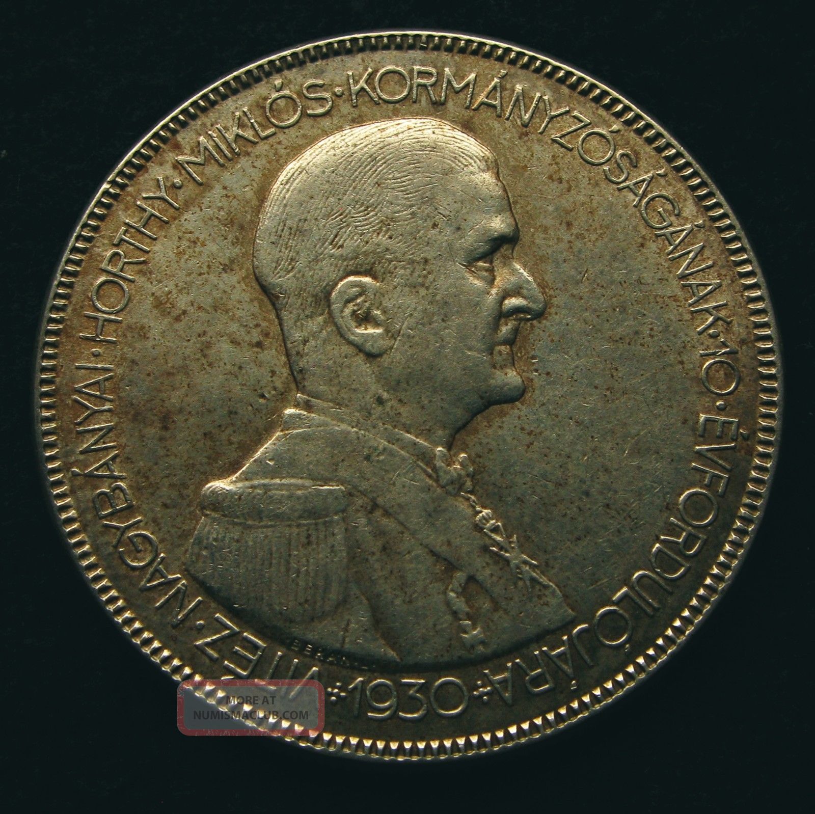 hungary-5-pengo-1930-horti-silver-640-25-g-36-mm