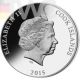 Cook Islands 2015 25$ Lunar Goat 5oz Mother Of Pearl Proof Silver Coin Australia & Oceania photo 2