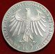 Uncirculated 1972 - T Germany Silver 10 Mark Foreign Coin S/h Germany photo 1
