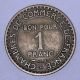1921 France 1 Franc Coin Europe photo 1