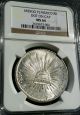 ☆1835 Go Pj 8 Reales - Ngc Ms64 - Top Of The Pop 1☆ Mexico photo 2