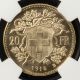 Switzerland 1915 Gold 20 Francs Ngc Ms - 66 Sharp Lustrous Beauty Europe photo 2