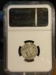 Ah 1216 India Silver Rupee Indore State Ngc Ms 63 India photo 3