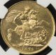 Great Britain 1872 Gold Sovereign Ngc Ms - 64 Saint George Only 3 Graded Higher UK (Great Britain) photo 2