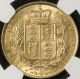 Great Britain 1871 Gold Sovereign Ngc Ms - 64 Shield Rev.  Only 6 Graded Higher UK (Great Britain) photo 2