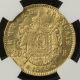 France 1869 Bb Gold 20 Francs Ngc Ms - 64 Sharp Bright & Lustrous Only 6 Better Europe photo 2