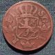 1746 2 Ore Sweden Km 437 Copper Coin Ungraded Circulated Us S&h Europe photo 1