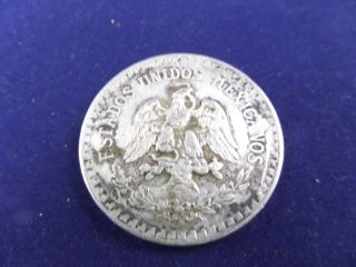 1919 Mexico Silver Un Peso - Km 454 photo