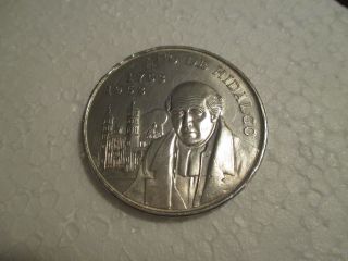 Mexico Hidalgo 1953 Cinco 5 Pesos Silver 27.  7/9 Grams photo