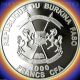 2014 Poseidon 1oz Silver Coin First Of Series Only 3500 Burkina Faso Africa Africa photo 1