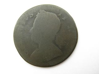 1750 British Half Penny photo