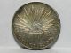 1897 Mexico Guanajuato 8 Reales,  Go R.  S.  Km 377.  8 Circulated Coin Mexico photo 4
