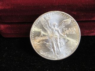 1983 Mexico Silver 1 Onza Bullion Coin photo
