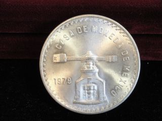 1979 Mexico Sterling Silver 1 Onza Bullion Coin photo