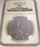 Russia 1993 Bolshoi Ballet Silver 3 Rouble Ruble Graded By Ngc Ms66 Russia photo 1