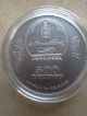 2014 Mongolia Manul 1 Ounce.  999 Silver Coin With Australia photo 1