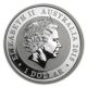 2015 Kookaburra Year Of The Goat Privy 1 Oz.  999 Fine Silver Coin 25th Anniv Australia photo 1