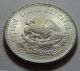 1948 Mexico Silver 5 Pesos Coin -.  8680 Troy Oz Asw Mexico photo 1