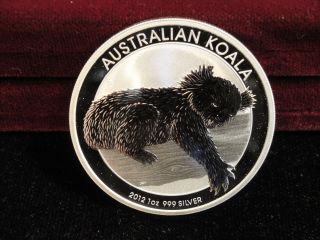 2012 Australia $1 Silver Koala Bu photo