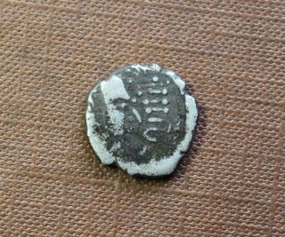 India Ancient - Rare Early Silver Gadhaiya Coin Vf Rr photo