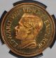 1936 (1984) Ngc Pf66rb Fantasy Straits Settlements Crown Fm - 67 Bronze Coincraft Asia photo 1