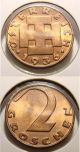 Austria 2 Groschen 1936,  Xf Bronze Coin,  Km 2837 Europe photo 1