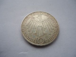 1972 G Germany Ten Mark Coin photo