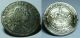 Rare 1666 Gk Denmark 2 Marks King Frederik Iii Silver Coin Europe photo 1