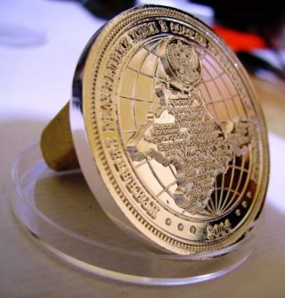 Putin Crimea Coin 2014 Silver Clad Proof photo