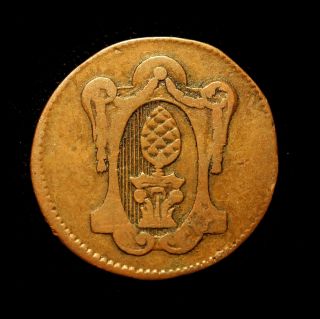 German States/augsburg Copper Pfennig 1799 Very Fine photo