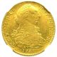 Chile: 1781 - So Da Gold 8 Escudos Ngc Au53 (km - 27) South America photo 2