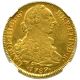 Chile: 1787 - So Da Gold 8 Escudos Ngc Au53 (km - 27) South America photo 2